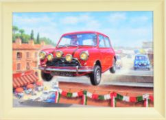 THE ITALIAN JOB - TONY SMITH - LIMITED EDITION PRINT