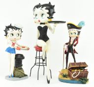 BETTY BOOP - VINTAGE RESIN FIGURINE OF BOOP AS A WAITRESS