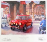 THE ITALIAN JOB - TONY SMITH - LIMITED EDITION PRINT