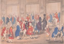 JAMES GILLRAY - THE BENGAL LEVEE - LATE 18TH CENTURY ENGRAVING