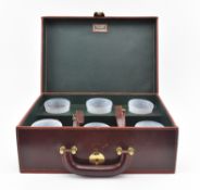 RUTHERFORDS OF LONDON - VINTAGE PICNIC TRAVEL DRINKS CASE