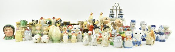 COLLECTION OF VINTAGE CERAMIC SALT & PEPPER SHAKERS