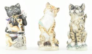 BRONTE PORCELAIN - 3 LIMITED EDITION PORCELAIN CANDLE SNUFFERS