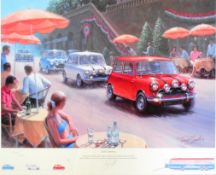 THE ITALIAN JOB - TONY SMITH - LIMITED EDITION PRINT