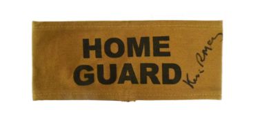 DAD'S ARMY THE LOST EPISODES (2019) - PRODUCTION USED ARMBAND