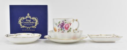 ROYAL CROWN DERBY - DERBY POSIES - PORCELAIN TRINKET DISHES
