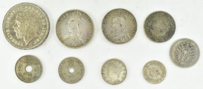 COLLECTION OF 19TH & 20TH CENTURY SILVER COINS