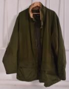 BARBOUR VINTAGE MEN'S WATERPROOF GREEN JACKET XL