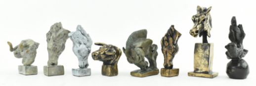 EDWARD WAITES MINIATURES - COLLECTION OF EIGHT MINIATURES