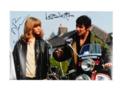 QUADROPHENIA - LESLIE ASH & PHIL DANIELS - DUAL SIGNED PHOTO - AFTAL