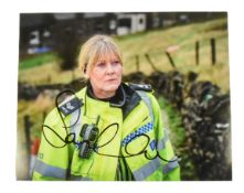 HAPPY VALLEY - SARAH LANCASHIRE - SIGNED 8X10