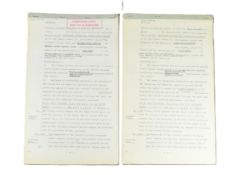 THOSE MAGNIFICENT MEN IN THEIR FLYING MACHINES (1965) - ORIGINAL CONTRACTS