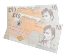 DOCTOR WHO - THE RUNAWAY BRIDE - ORIGINAL PROP BANK NOTES