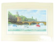 THE ITALIAN JOB - TONY SMITH - LIMITED EDITION PRINT