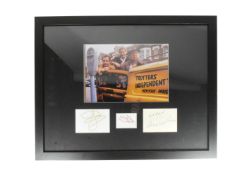 ONLY FOOLS & HORSES - ORIGINAL CAST AUTOGRAPHS INC. LENNARD PEARCE