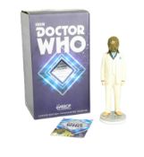 DOCTOR WHO – ROBERT HARROP – JULIAN GLOVER SIGNED FIGURE
