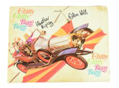 CHITTY CHITTY BANG BANG - AUTOGRAPHED VINTAGE PRESS BROCHURE