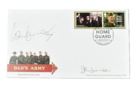 DAD'S ARMY (BBC SITCOM) CAST SIGNED FIRST DAY COVER FDC