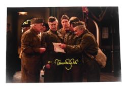 DAD'S ARMY THE LOST EPISODES - TIMOTHY WEST - SIGNED 8X12