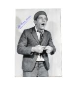 SIR NORMAN WISDOM - AUTOGRAPHED 8X12