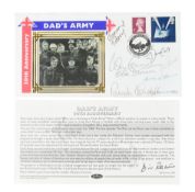 DAD'S ARMY (BBC SITCOM) - MULTI-SIGNED 1998 BENHAM FIRST DAY COVER