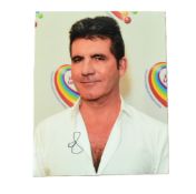 SIMON COWELL - X FACTOR - AUTOGRAPHED 8X10
