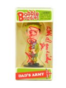 DAD'S ARMY - BOBBLE BUDDIES - IAN LAVENDER SIGNED FIGURE