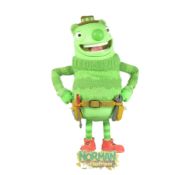 NORMAN PICKLESTRIPES (STOP-MOTION ANIMATION 2019-2021) - ORIGINAL PUPPET