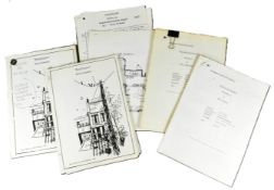 EASTENDERS - BRITISH SOAP OPERA - ORIGINAL SCRIPTS FROM FIRST TWO EPISODES