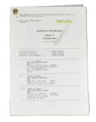 KEEPING UP APPEARANCES (BBC SITCOM) - ORIGINAL REHEARSAL SCRIPT