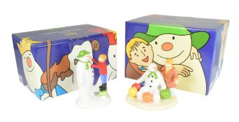 THE SNOWMAN (RAYMOND BRIGGS) - COALPORT CHARACTERS