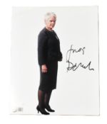 JAMES BOND - DAME JUDI DENCH - SIGNED 8X10