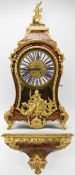 LOUIS XV STYLE 19TH CENTURY JAPY FRERES BOULLE MANTEL CLOCK