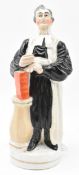 19TH CENTURY STAFFORDSHIRE STANDING JOHN WESLEY FIGURE
