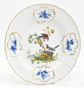 BELIEVED 18TH CENTURY MEISSEN GERMAN FINE CHINA SOUP PLATE
