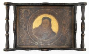 19TH CENTURY ITALIAN RENAISSANCE STYLE BREAKFAST TRAY