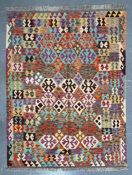 CONTEMPORARY ANATOLIAN TURKISH KILIM CARPET RUG