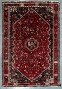 EARLY 20TH CENTURY SOUTH WEST PERSIAN QASHGAI CARPET RUG