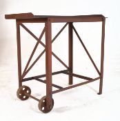 VICTORIAN 19TH CENTURY CAST IRON PRINTING / WELDING TABLE