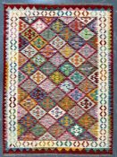 CONTEMPORARY ANATOLIAN TURKISH KILIM FLOOR CARPET RUG