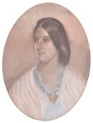 19TH CENTURY CONTINENTAL PORTRAIT SCHOOL - PASTEL ON PAPER