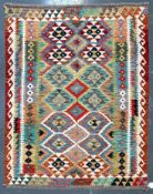 CONTEMPORARY ANATOLIAN TURKISH KILIM FLOOR CARPET RUG