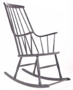 LENA LARSSON, SWEDISH - GRANDESSA - 20TH CENTURY ROCKING ARMCHAIR