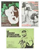 THREE VINTAGE 60S & 70S ARNOLFINI BRISTOL POSTERS