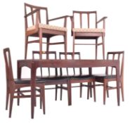 YOUNGER - MID CENTURY TEAK EXTENDING DINING TABLE WITH CHAIRS