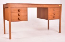 RETRO MID CENTURY TEAK WRITING OFFICE DESK