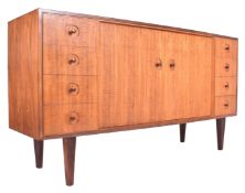 GORDON RUSSELL OF BROADWAY - MID CENTURY TEAK & SATINWOOD SIDEBOARD
