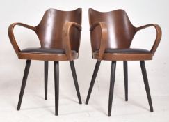 OSWALD HAERDTL FOR THONET - PAIR OF ARMCHAIRS
