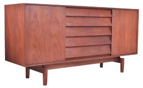 DANISH MODERN DESIGN MID CENTURY TEAK BEEHIVE FRONT SIDEBOARD