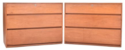 MATCHING OF MID CENTURY TEAK CHESTS